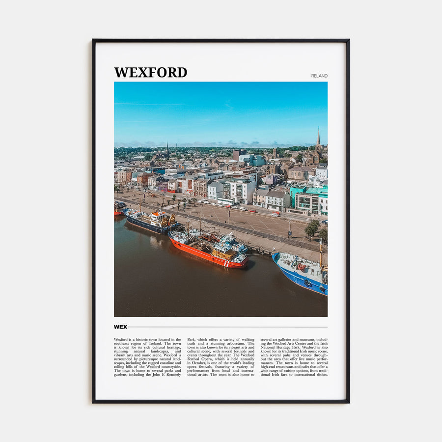 Wexford Travel Color Poster