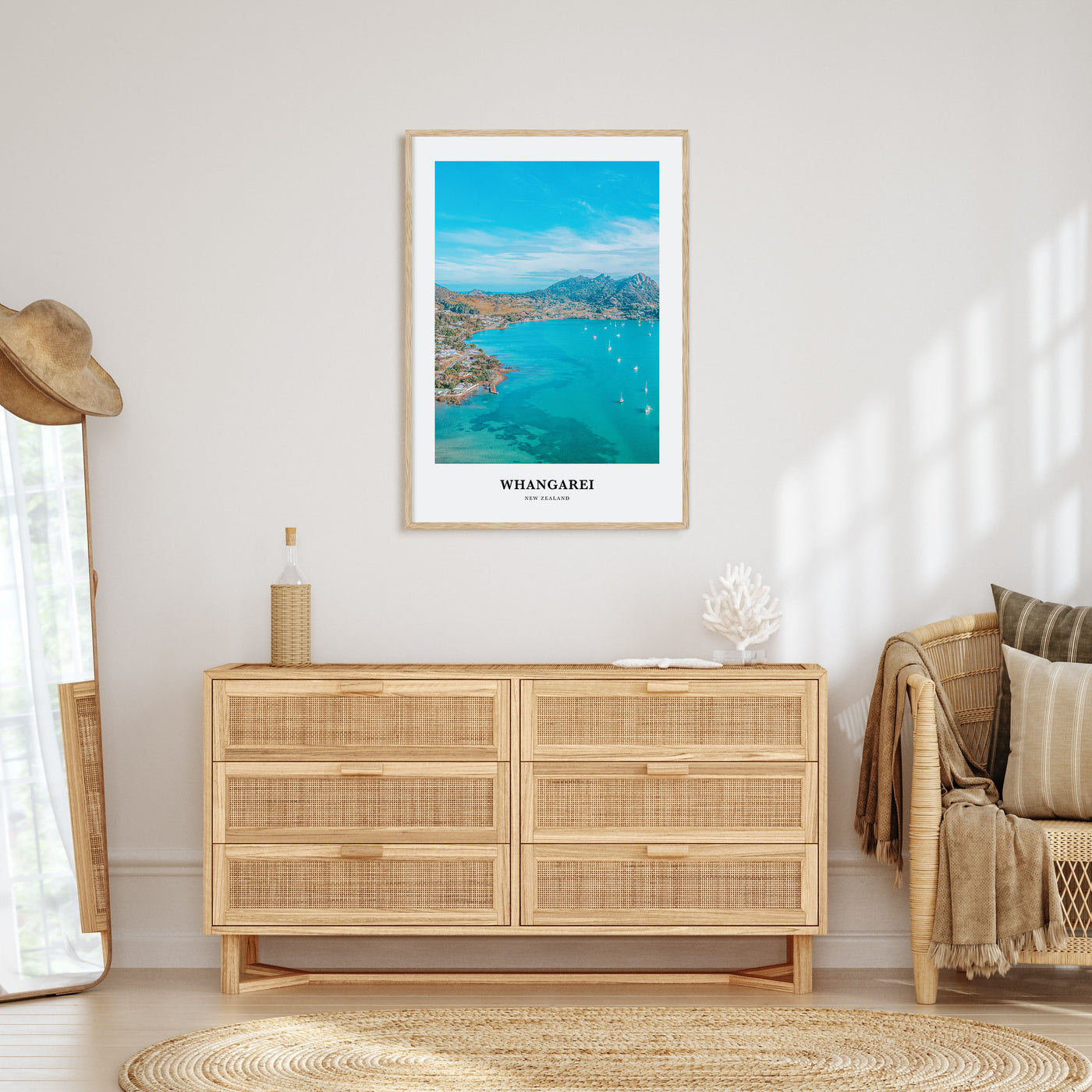 Whangarei Portrait Color Poster
