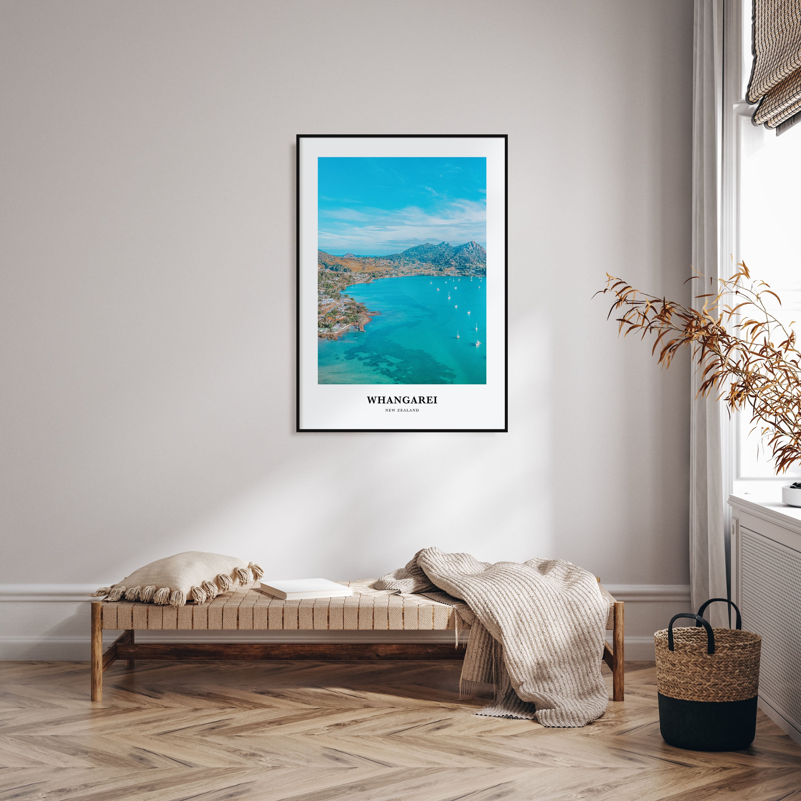 Whangarei Portrait Color Poster