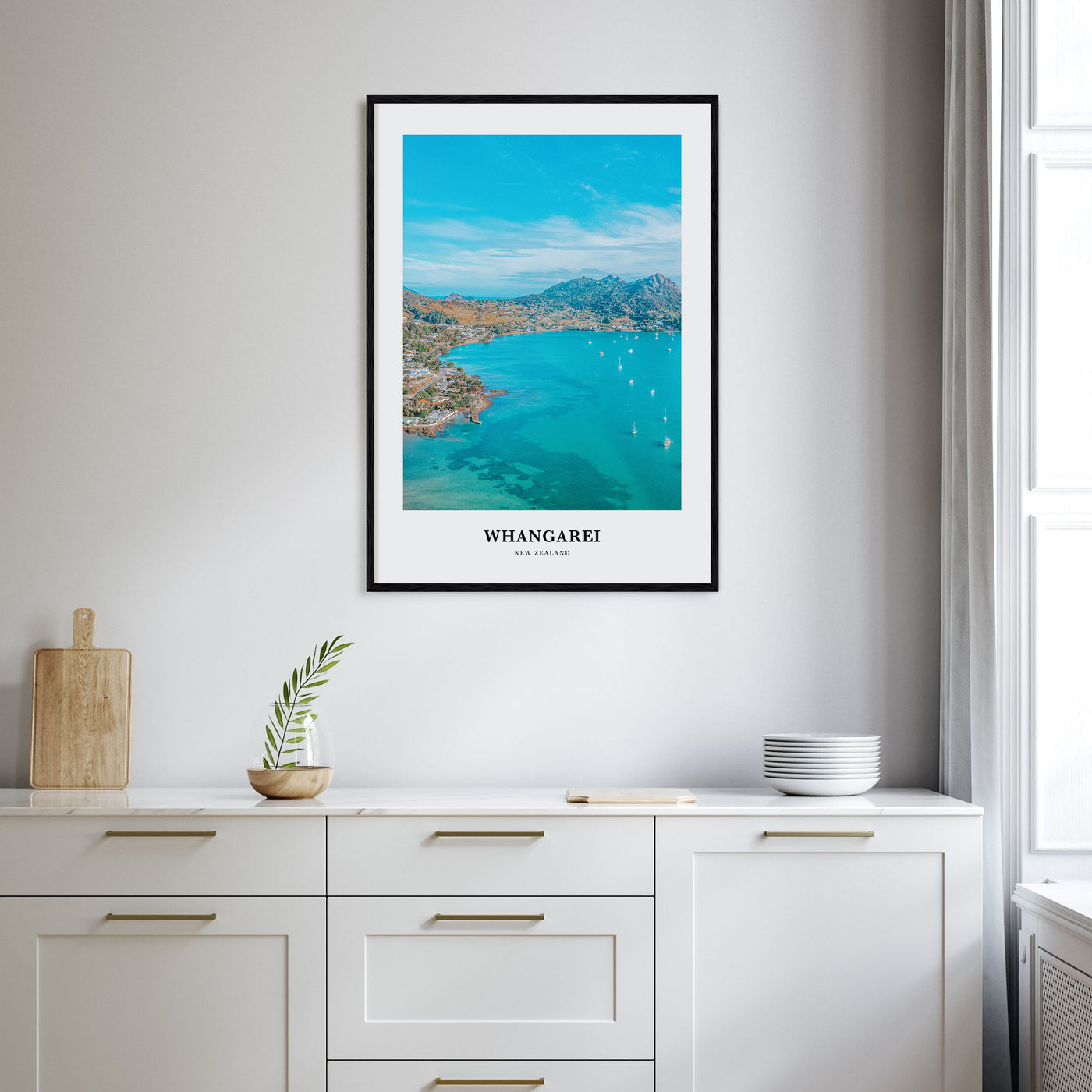 Whangarei Portrait Color Poster