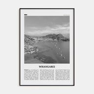 Whangarei Travel B&W Poster