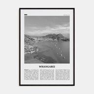 Whangarei Travel B&W Poster