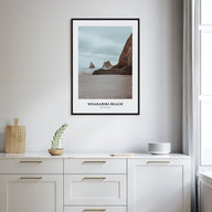 Wharariki Beach Portrait Color Poster