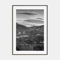 Whistler Photo B&W Poster