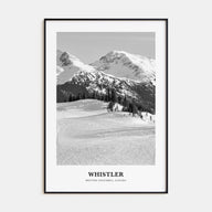 Whistler Portrait B&W Poster
