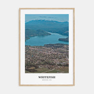 Whitefish Portrait Color Poster