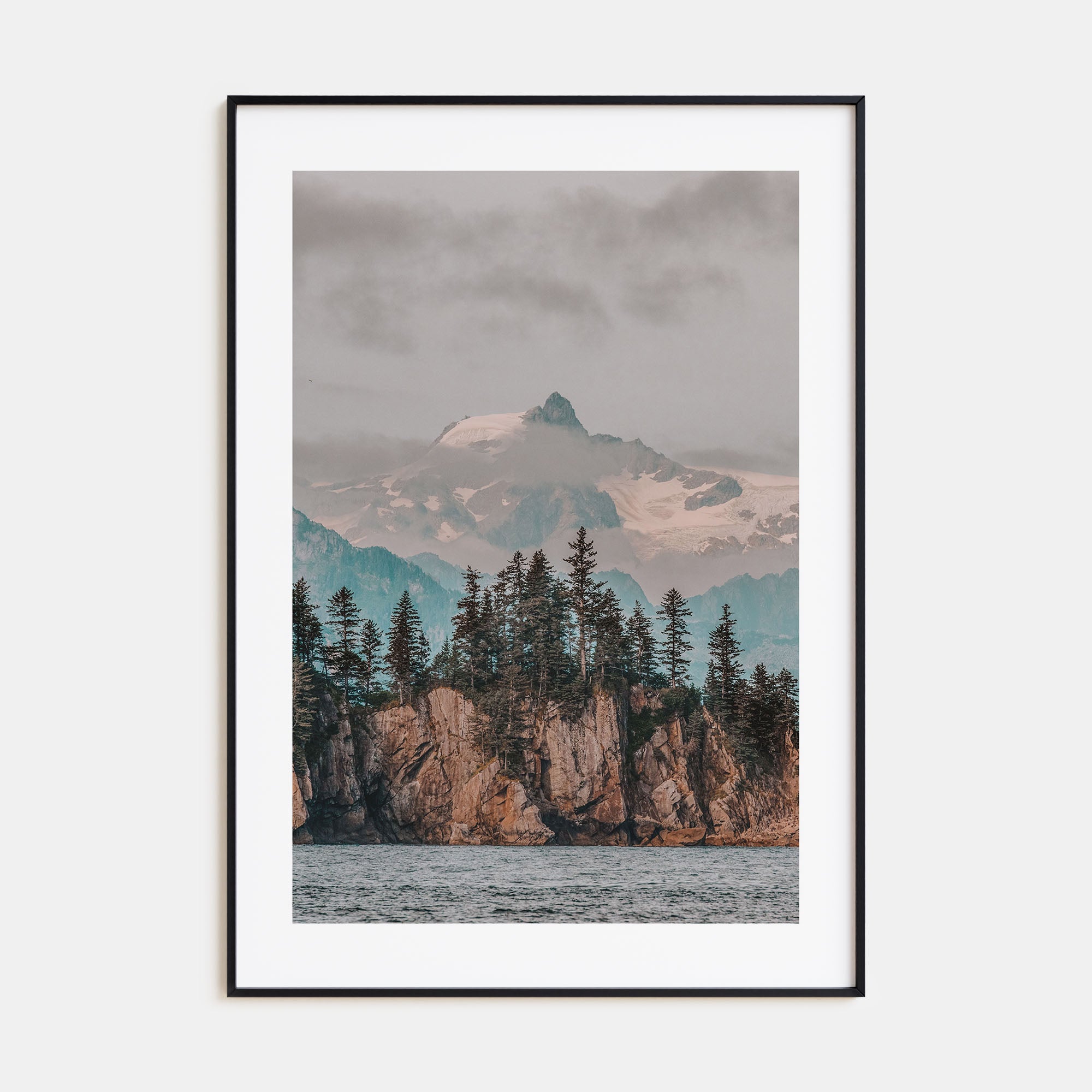 Whittier, Alaska Photo Color Poster