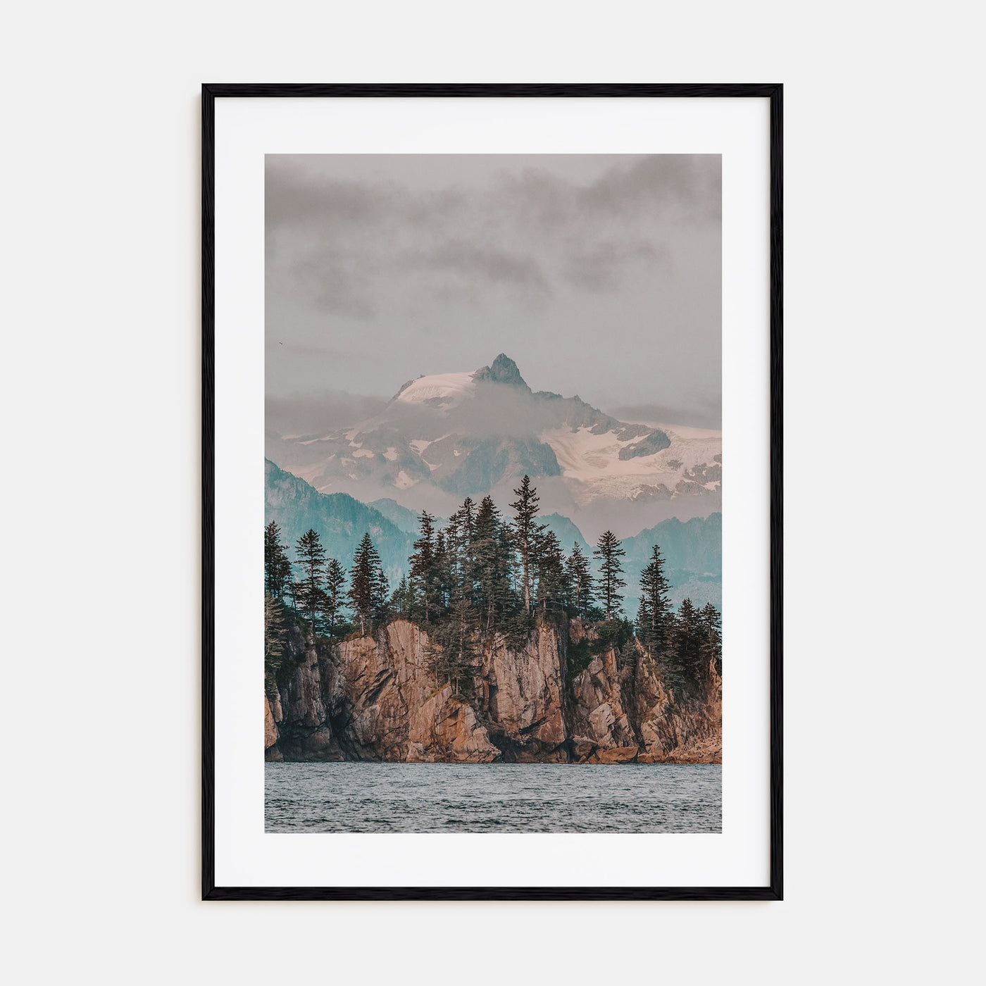 Whittier, Alaska Photo Color Poster