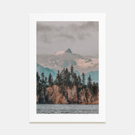 Whittier, Alaska Photo Color Poster