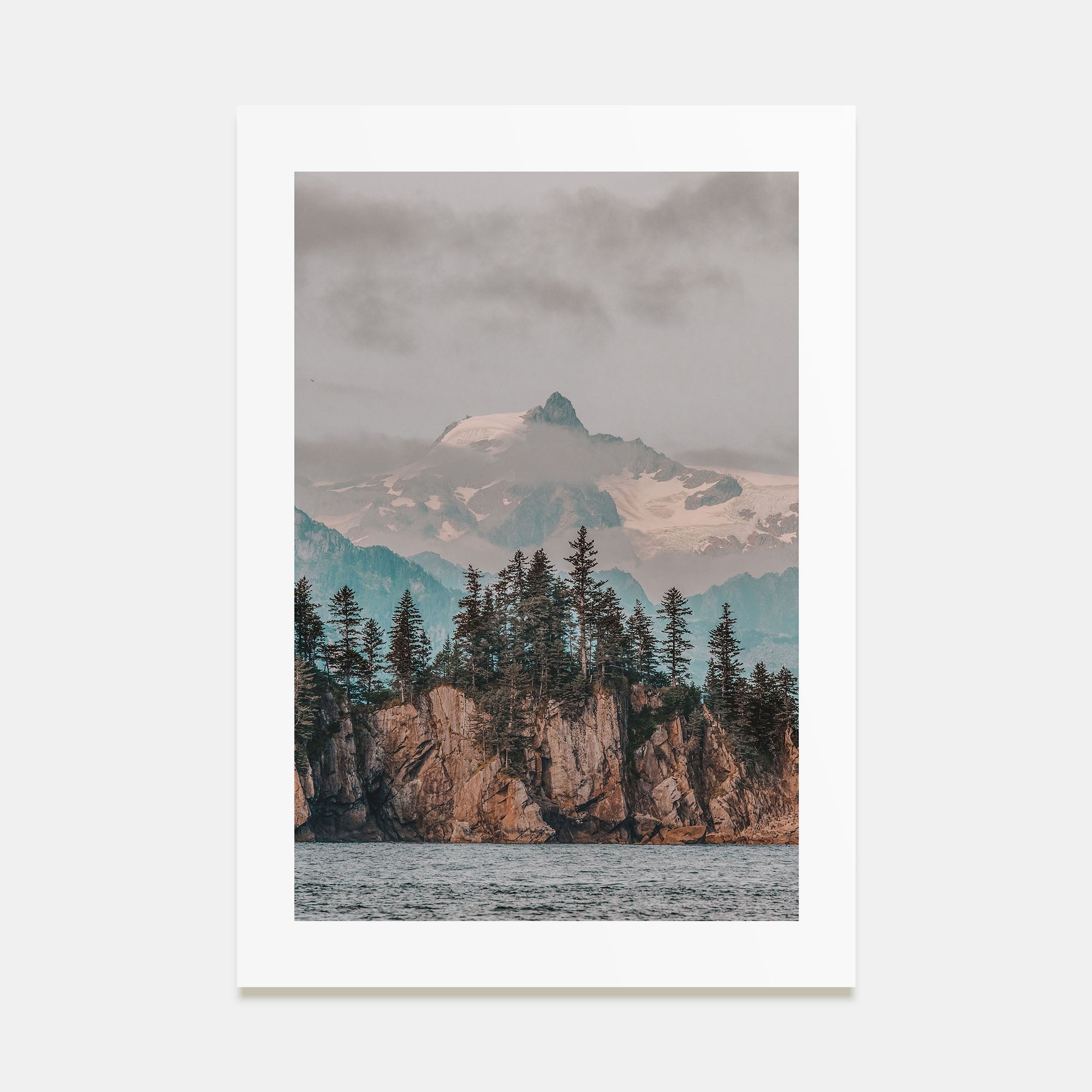 Whittier, Alaska Photo Color Poster