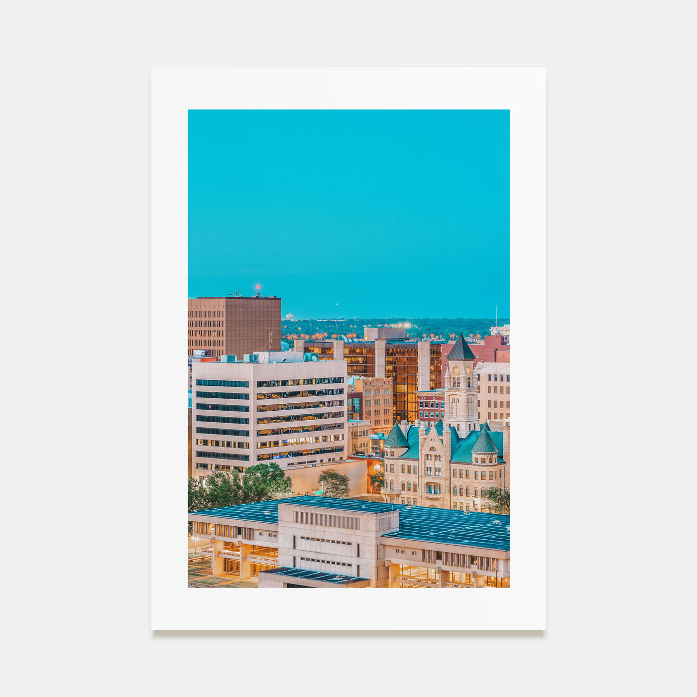 Wichita Photo Color Poster