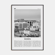 Wichita Travel B&W Poster