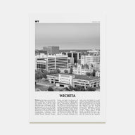 Wichita Travel B&W Poster