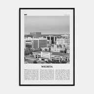 Wichita Travel B&W Poster