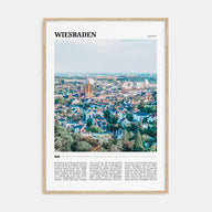Wiesbaden Travel Color Poster