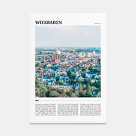 Wiesbaden Travel Color Poster