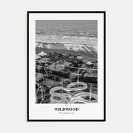Wildwood Portrait B&W Poster