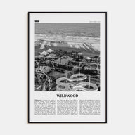 Wildwood Travel B&W Poster