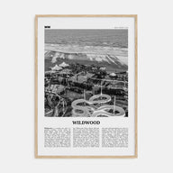 Wildwood Travel B&W Poster