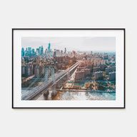 Williamsburg, New York Landscape Color Poster