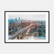 Williamsburg, New York Landscape Color Poster