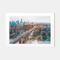 Williamsburg, New York Landscape Color Poster