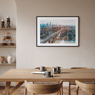 Williamsburg, New York Landscape Color Poster