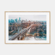 Williamsburg, New York Landscape Color Poster