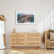 Williamsburg, New York Landscape Color Poster