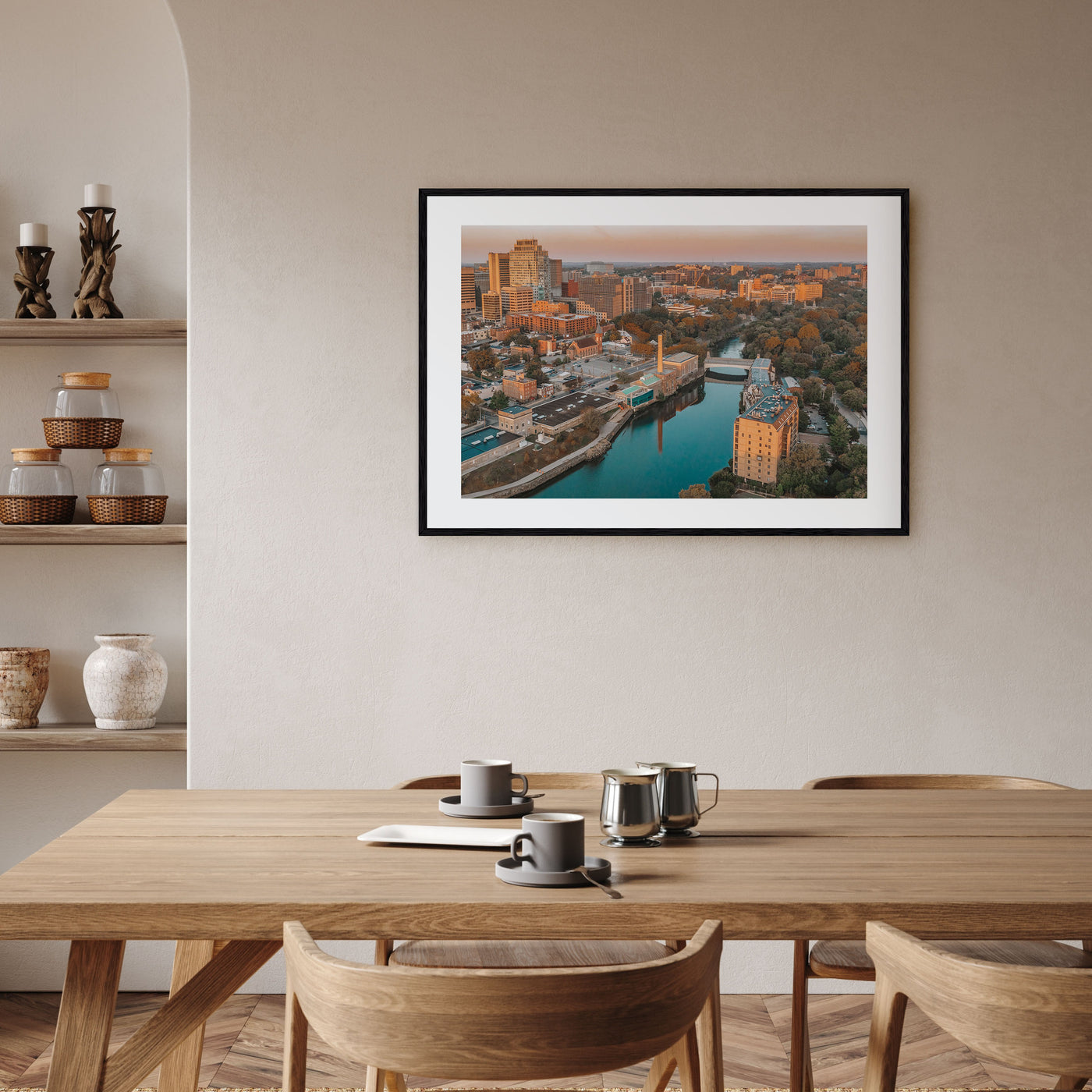 Wilmington, Delaware Landscape Color Poster