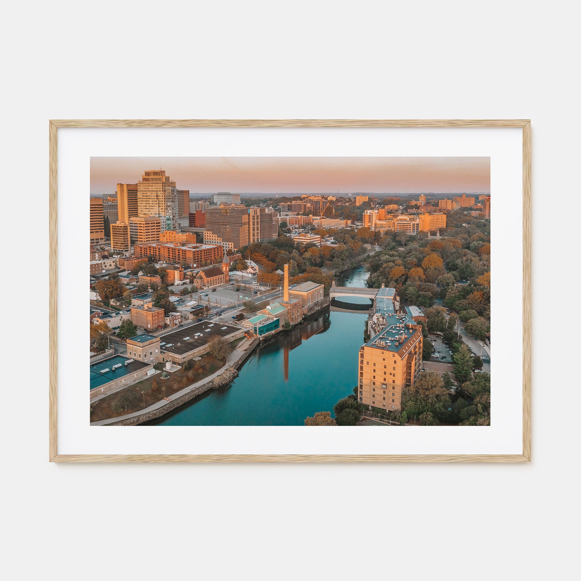 Wilmington, Delaware Landscape Color Poster