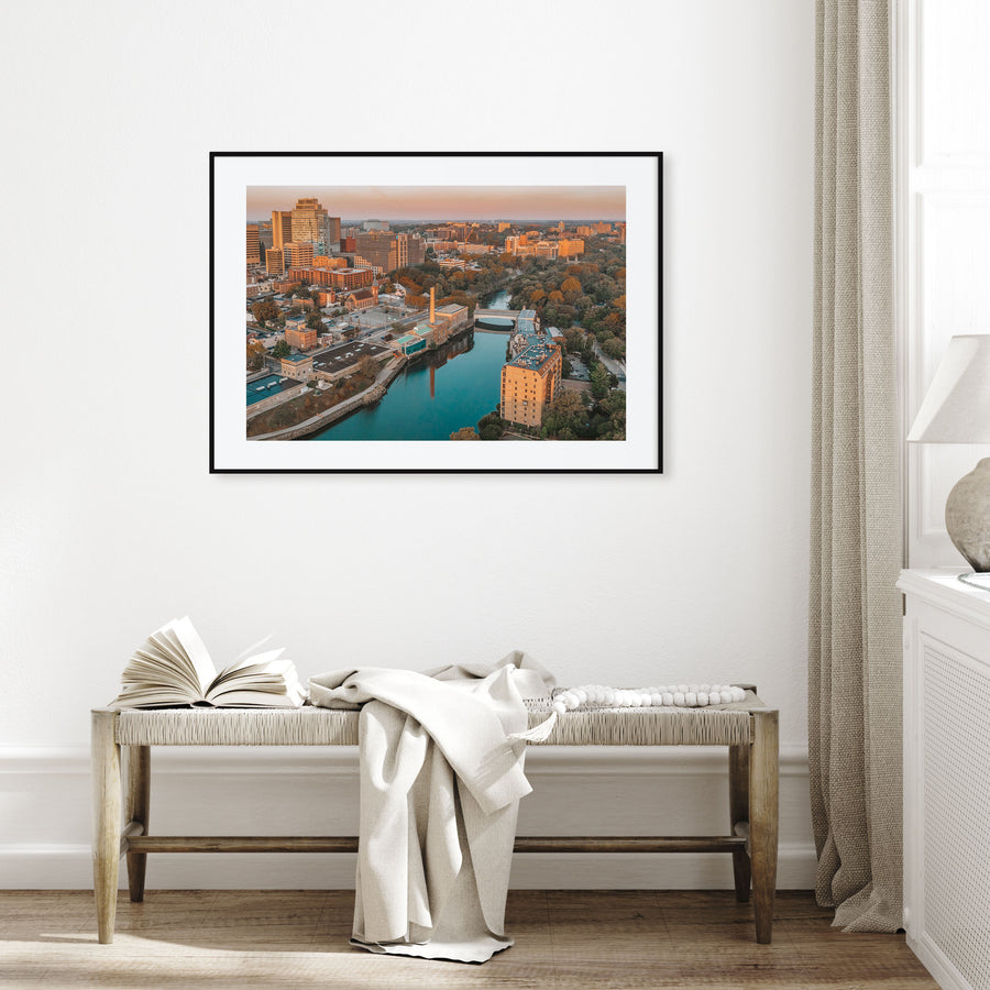 Wilmington, Delaware Landscape Color Poster