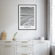 Wilmington, North Carolina Portrait B&W No 1 Poster