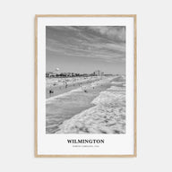 Wilmington, North Carolina Portrait B&W No 1 Poster