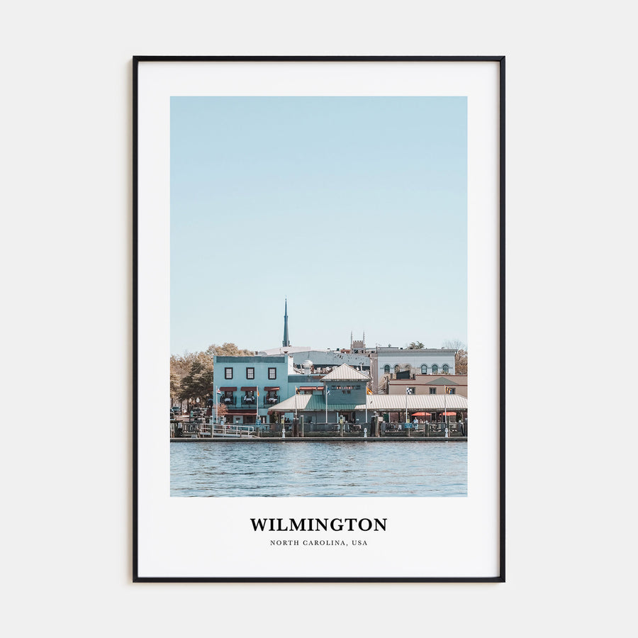 Wilmington, North Carolina Portrait Color Poster