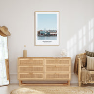 Wilmington, North Carolina Portrait Color Poster