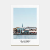 Wilmington, North Carolina Portrait Color Poster