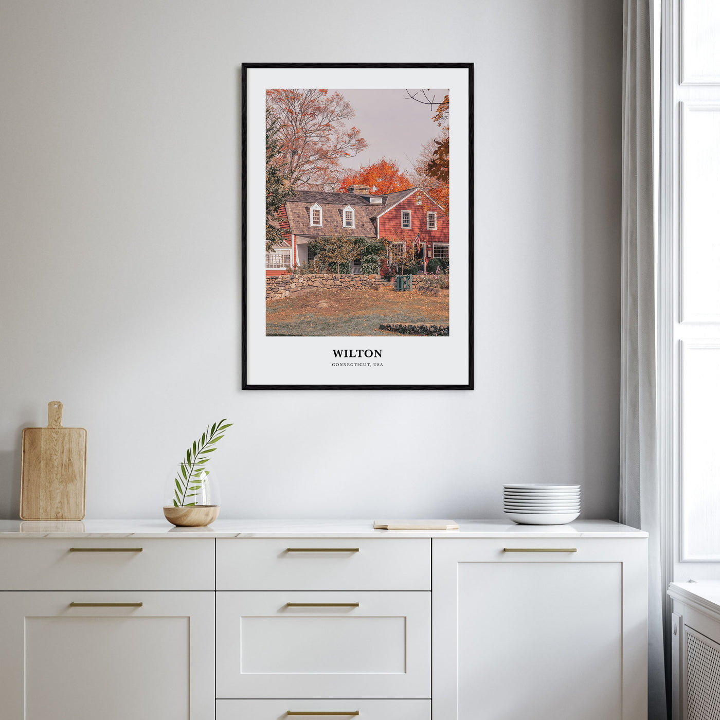 Wilton Portrait Color Poster