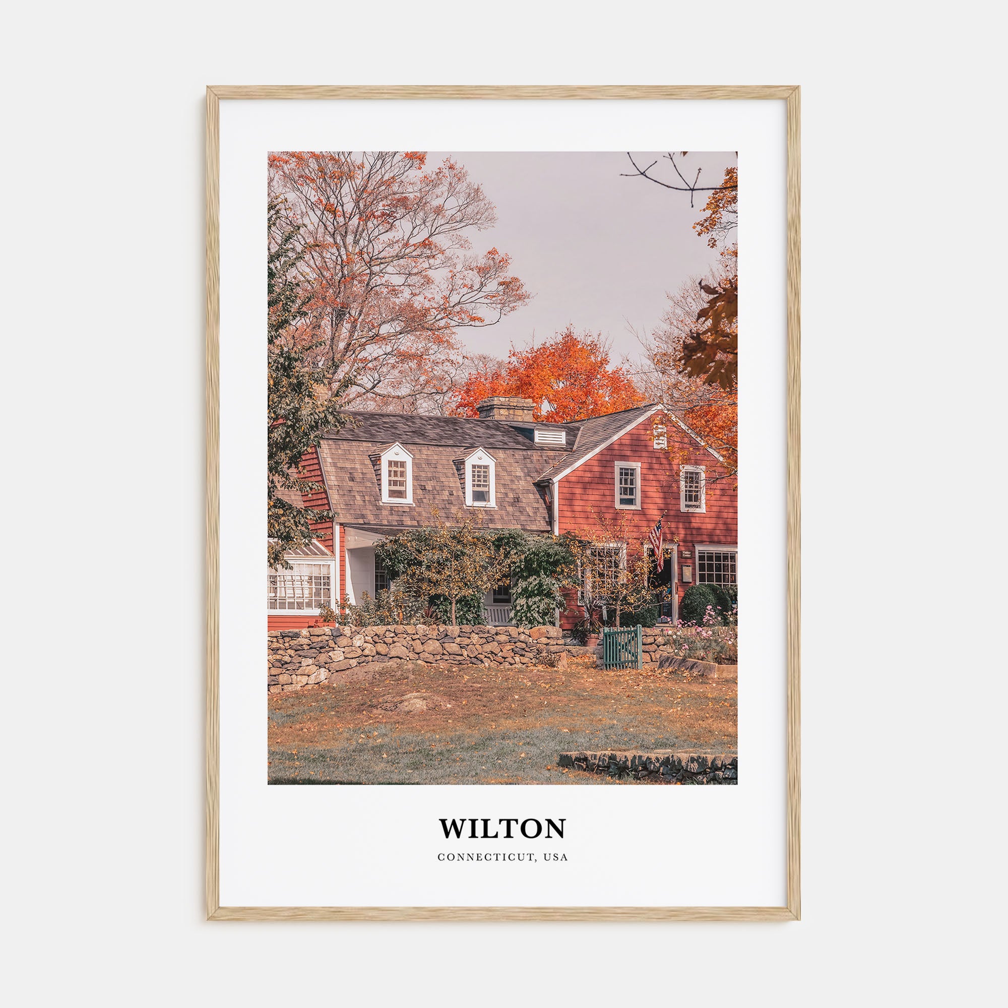 Wilton Portrait Color Poster