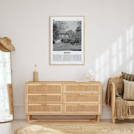 Wilton Travel B&W Poster