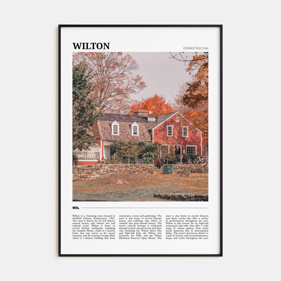 Wilton Travel Color Poster