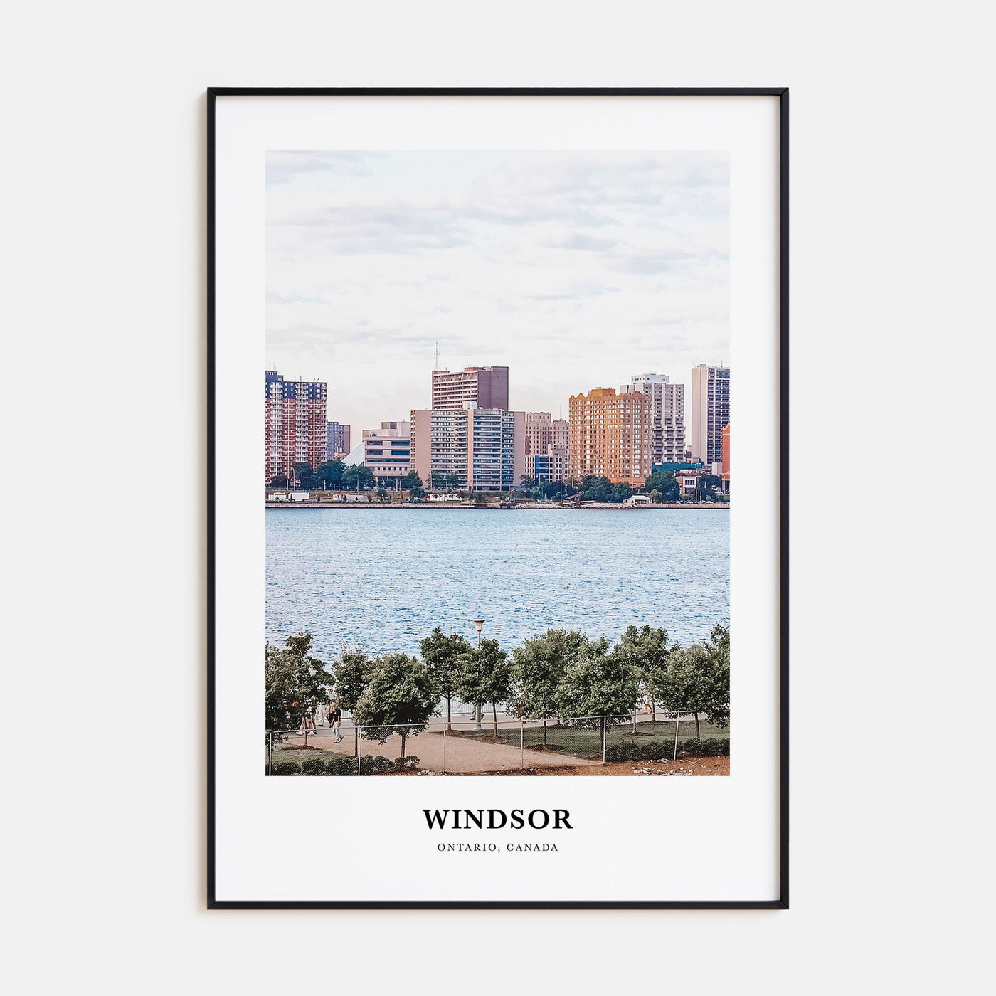 Windsor, Canada Portrait Color Poster