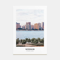 Windsor, Canada Portrait Color Poster