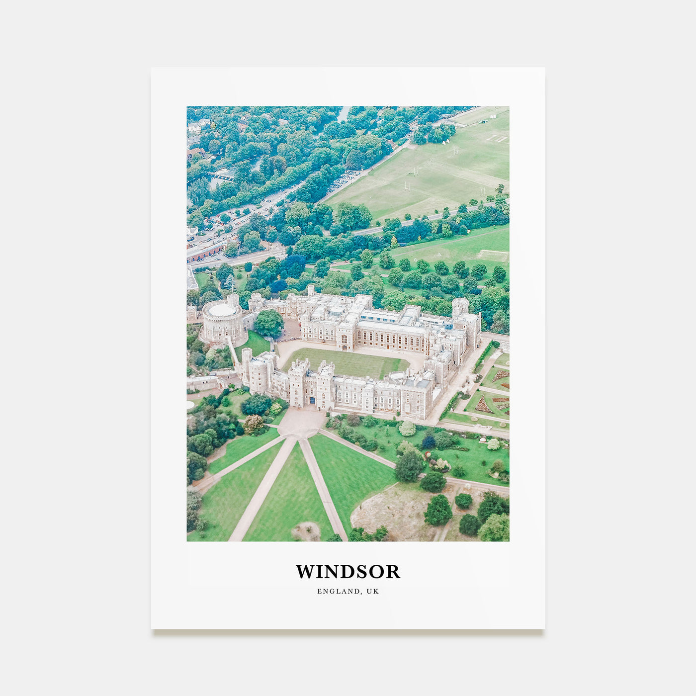 Windsor, England Portrait Color Poster