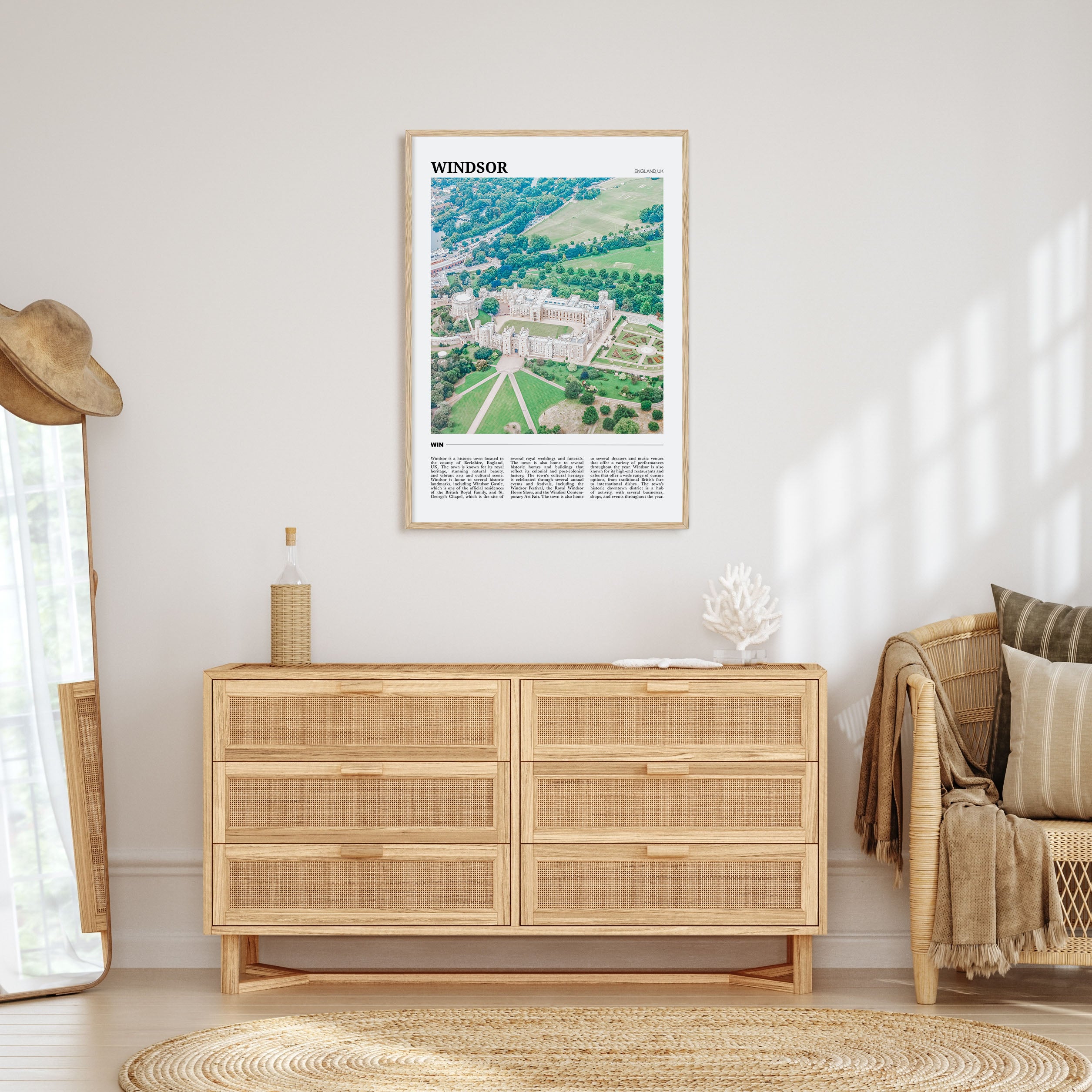 Windsor, England Travel Color Poster