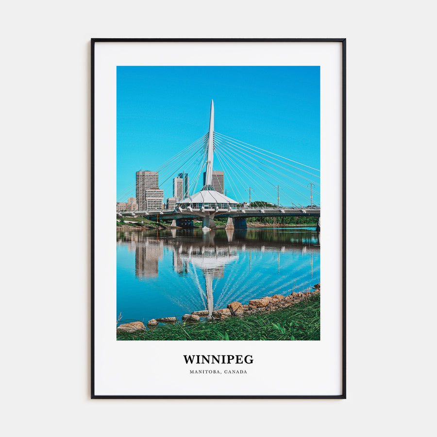 Winnipeg Portrait Color No 1 Poster