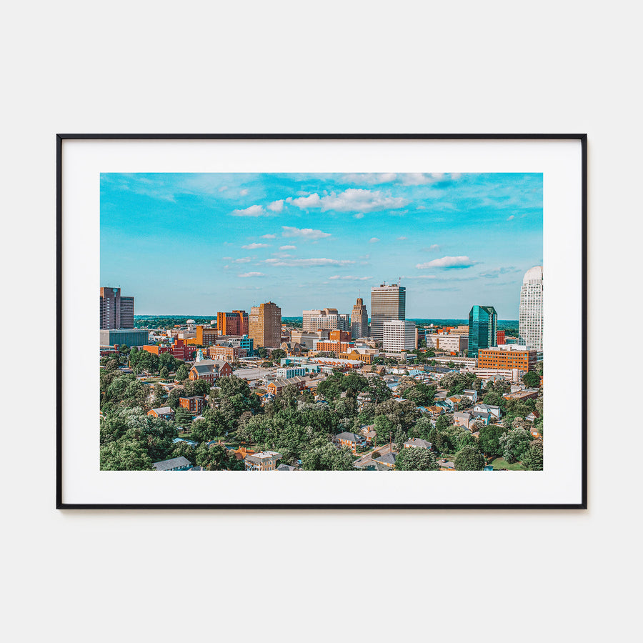 Winston-Salem Landscape Color Poster