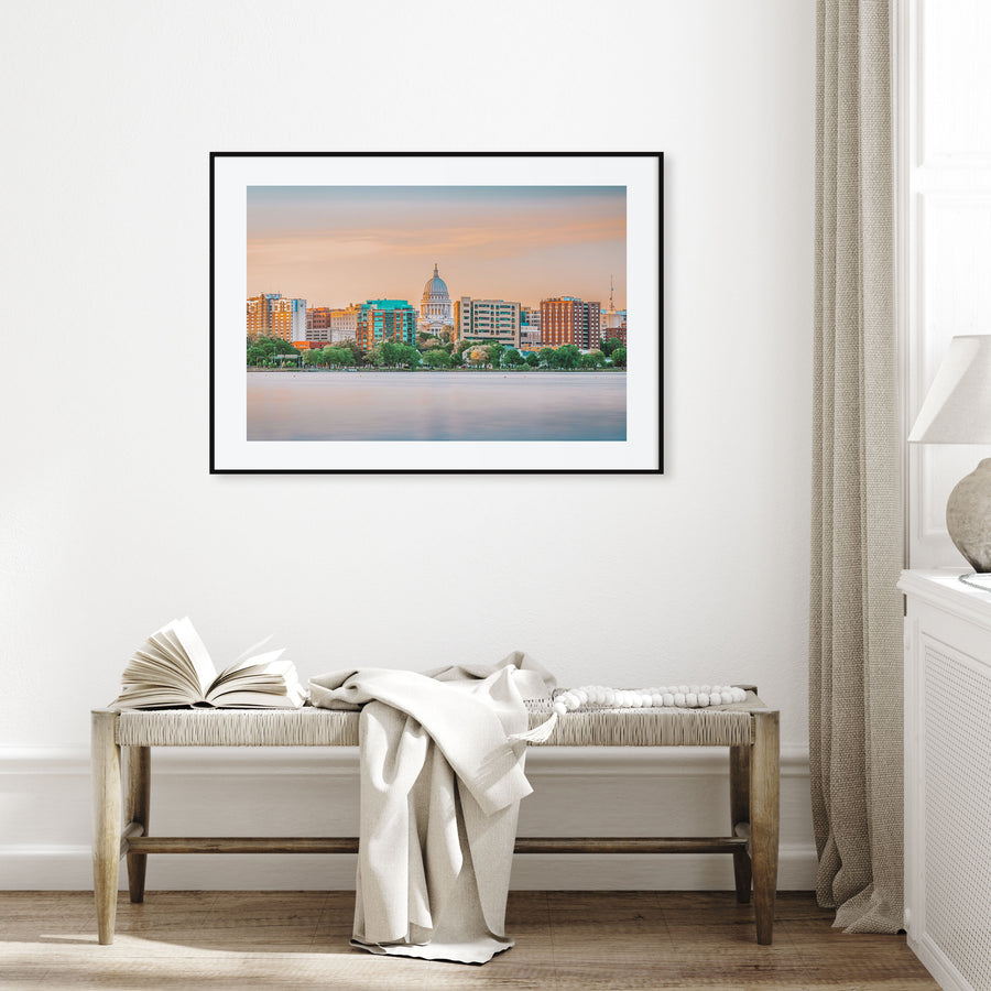 Wisconsin Landscape Color Poster