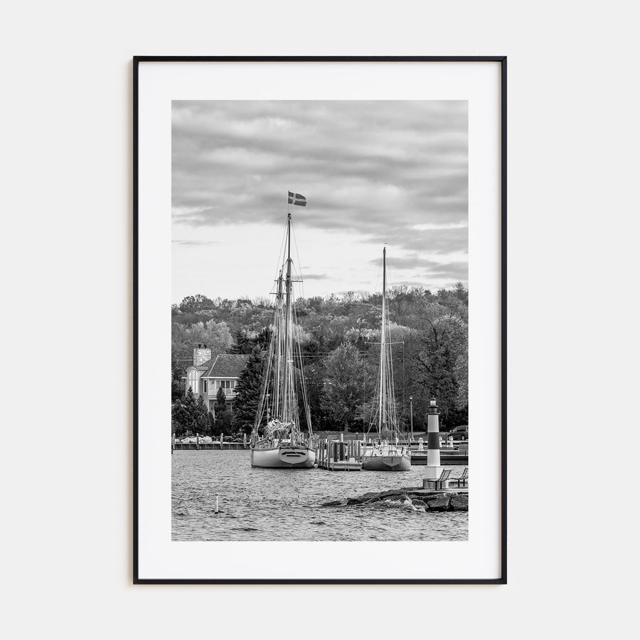 Wisconsin Photo B&W Poster