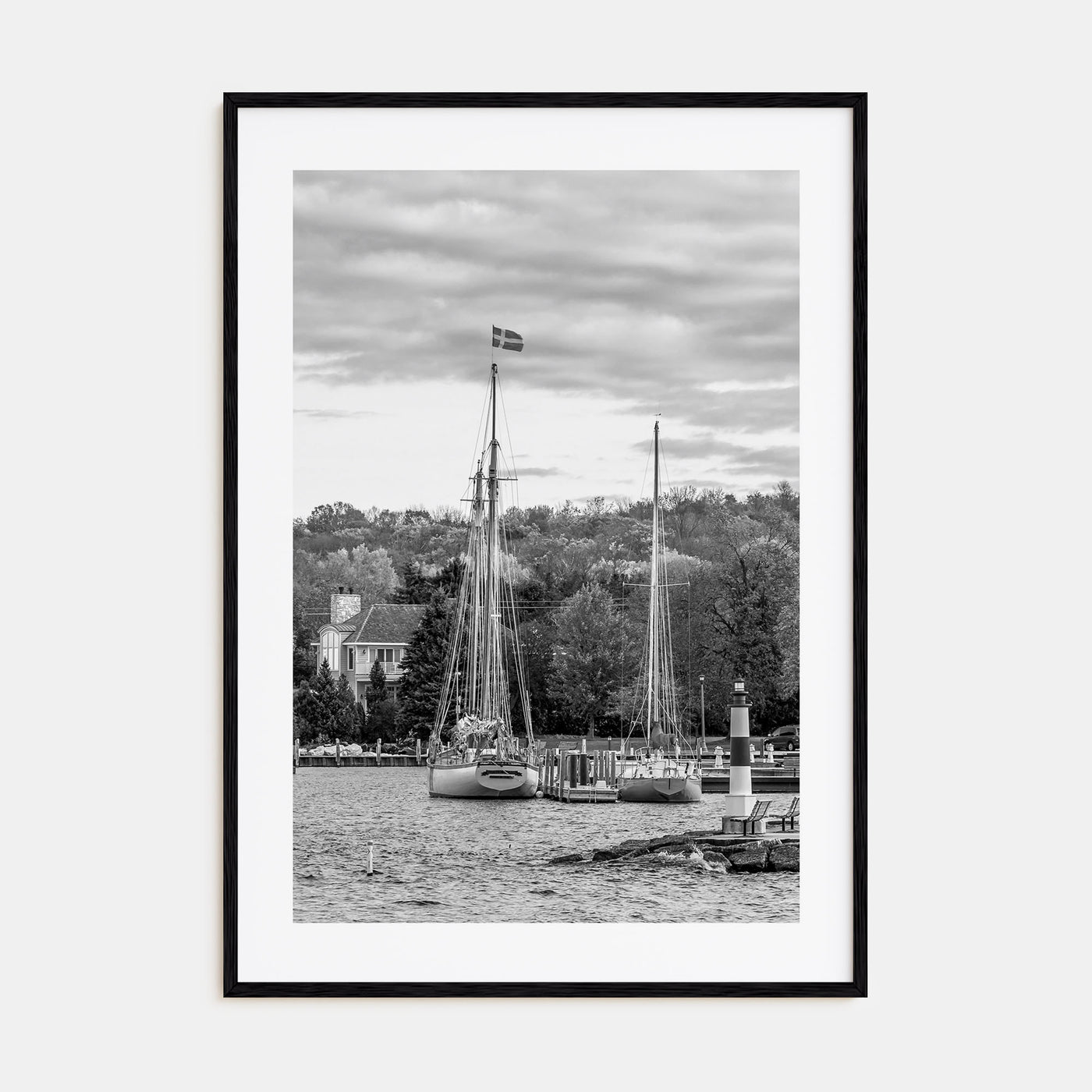 Wisconsin Photo B&W Poster